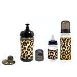 Rock Star Baby Leopard BOTTLE SET подаръчен комплект